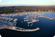 Panorama Marine Dalmacija u Sukošanu s mora photo: www.marinadalmacija.hr